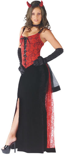 Devil's Kiss Women's Costume- Small/Medium 2-8