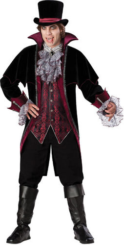 Men's Costume: Vampire of Versailles- Large