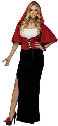 Women's Costume: Sexy Red Riding Hood- Large
