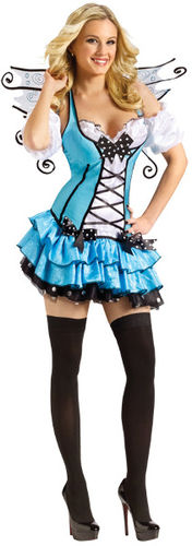 Women's Costume: Turquoise Fairy- Small/Medium