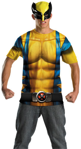 Men's Costume: Wolverine Alternate- Plus