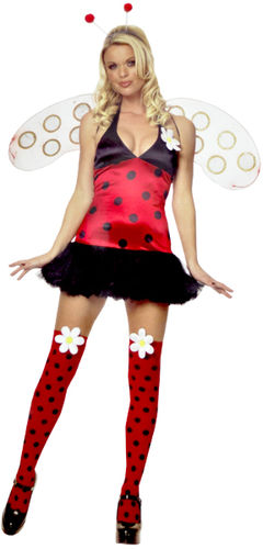 Women's Costume: Daisy Bug Halter- Small/Medium