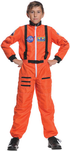 Astronaut Orange Child 10-12