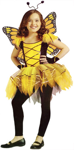 Ballerina Butterfly Gold 4-6