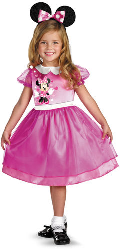Pink Minnie Mouse Basic 3T-4T