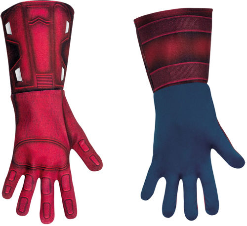 Costume Accessory: Captain America Deluxe Gloves- Adult