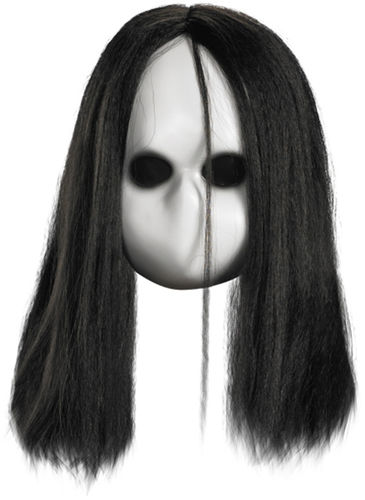 Blank Black Eyes Doll Mask