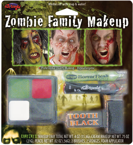 Zombie Family Makeup Kit