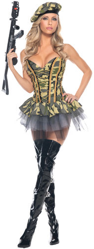 Women's Sexy Costume: Commando- Small/Medium