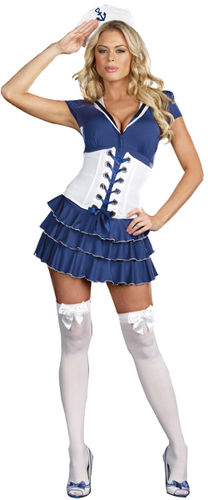 She's On Sail Women's Costume- Medium