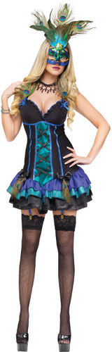 Women's Costume: Midnight Peacock- Small