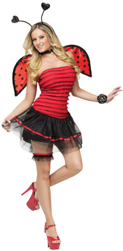 Women's Costume: Ladybug- Medium/Large