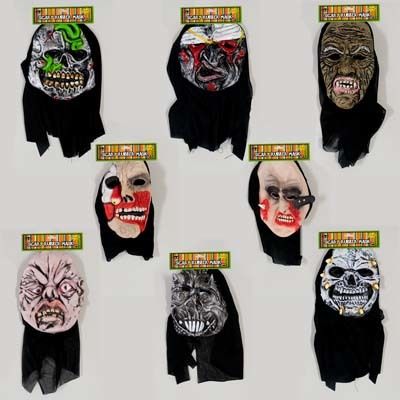 Hooded Creepy Adult Mask Case Pack 24