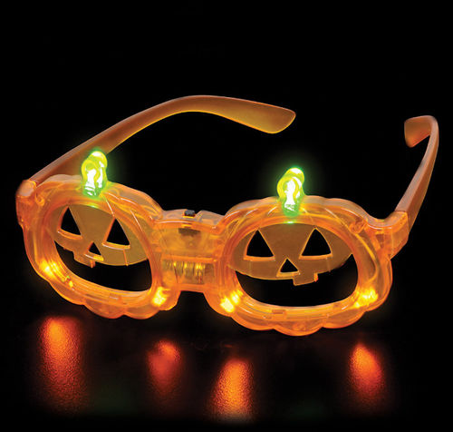 Jack-O'Lantern Led Sunglasses