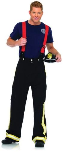 Fireman Men's Costume- Medium/Large