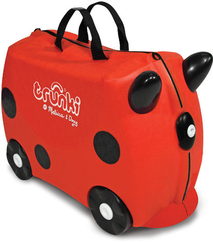 Trunki Ruby (Red) Child Suitcase Case Pack 3