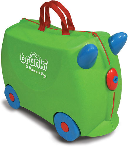 Trunki Jade (Green) Children's Suitcase Case Pack 3