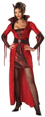 Seductive Devil Women's Costume- Large