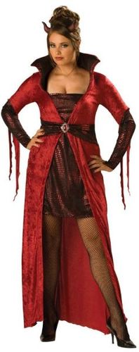 Seductive Devil Women's Costume- XXL