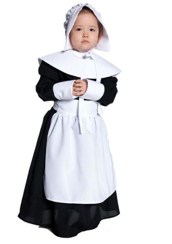 Girl's Costume: Pilgrim- Large