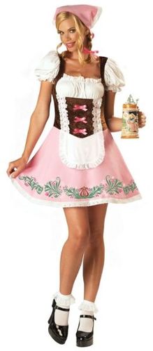 Women's Costume: Fetching Fraulein- Small
