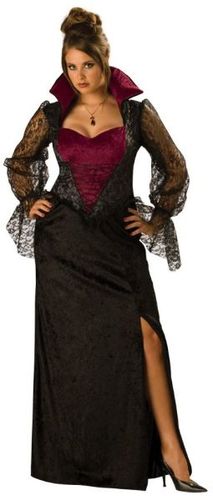 Midnight Vampiress Women's Plus Size Costume- 2X