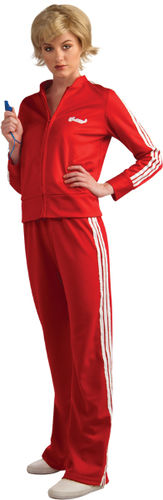 Glee ""Sue"" Red Track Suit Teen Costume- Size 9