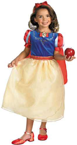 Toddler Costume: Snow White Deluxe- 4X/6X