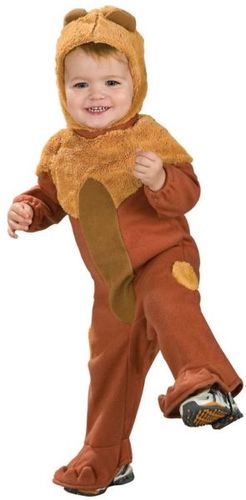 Cowardly Lion Newborn Costume- 0-6 Mos
