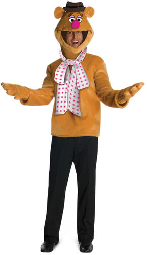 Muppets Fozzie Bear Men's Costume- One Size