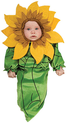 Sunflower Newborn Costume- Size 0-6 Months