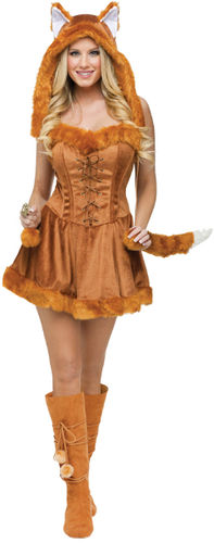 Women's Costume: Foxy Lady- Medium/Large