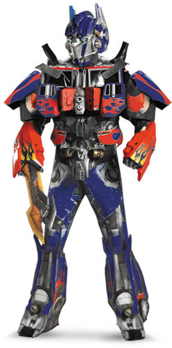 Men's Costume: Optimus Prime Quality- Large/Extra Large