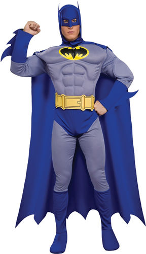 Men's Batman Brave Deluxe/Muscle Costume Medium