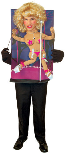 Men's Naughty Costume: Teenie Weenie Pole Dancer- One Size