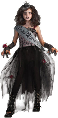 Goth Prom Queen Girl's Costume- Large