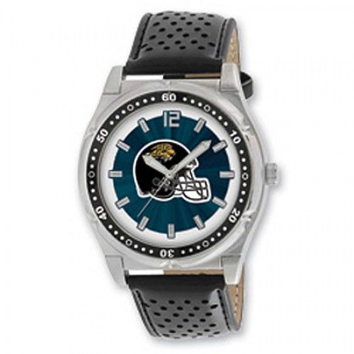 Men'S Jacksonville Jaguars Watch in Stainless Steel - Water Resistant - Divine