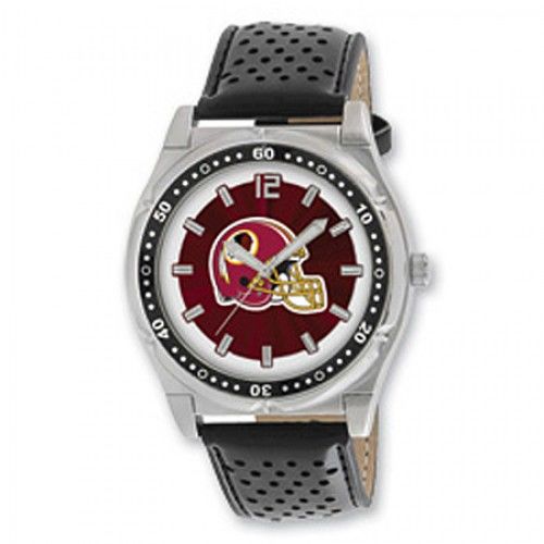 Men'S Washington Redskins Watch in Stainless Steel - Buckles - Water Resistant