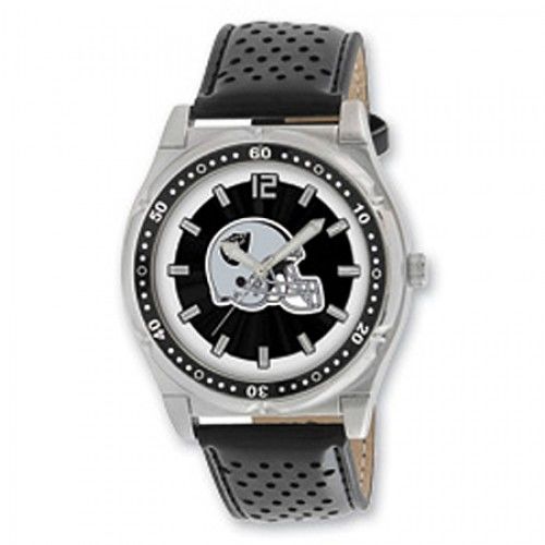 Men'S Oakland Raiders Watch in Stainless Steel - Water Resistant - Grand