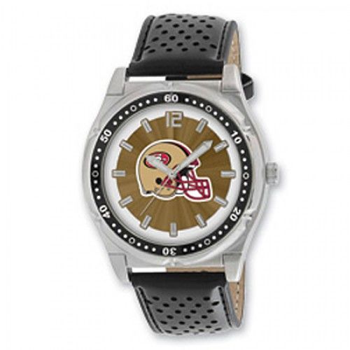 Men'S San Francisco 49ers Watch in Stainless Steel - Water Resistant - Nice