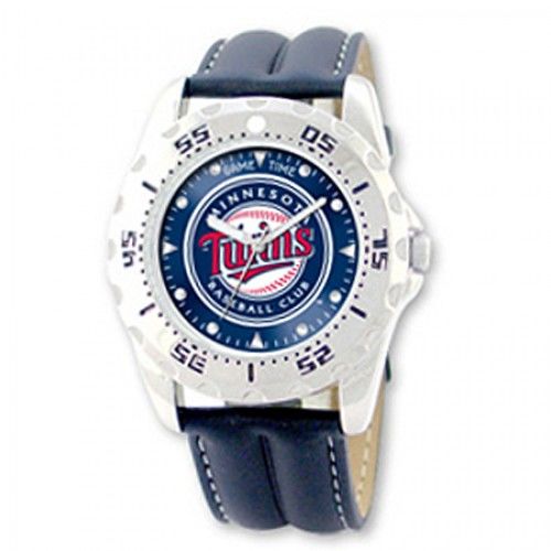 Men'S Minnesota Twins Championship Watch in Stainless Steel - Water Resistant