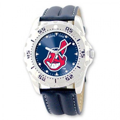 Men'S Cleveland Indians Championship Watch in Stainless Steel - Buckles