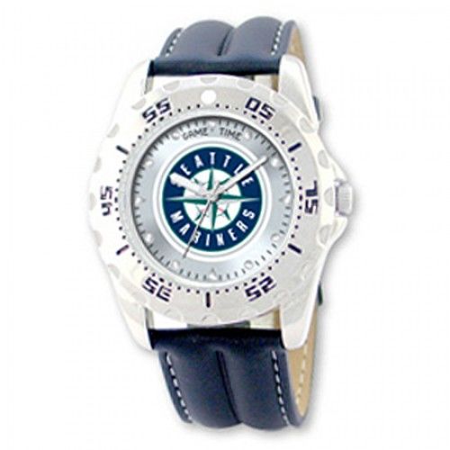 Men'S Seattle Mariners Championship Watch in Stainless Steel - Water Resistant