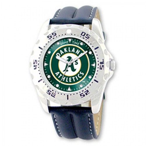 Men'S Oakland Athletics Championship Watch in Stainless Steel - Buckles