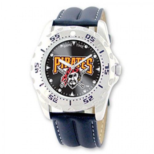 Men'S Pittsburgh Pirates Championship Watch in Stainless Steel - Buckles