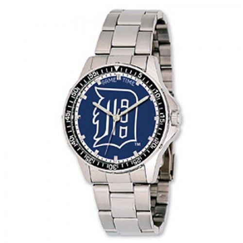 Men'S Detroit Tigers Watch in Stainless Steel - Fold Over - Marvelous