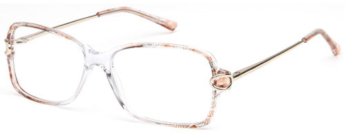 Womens Butterfly Prescription Glasses in Brown