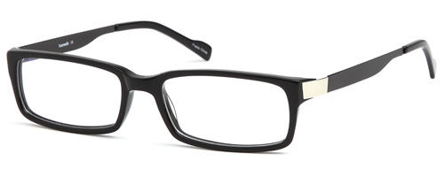 Mens 80s Throwback Thick Rimmed Prescription Rxable Optical Glasses in Black