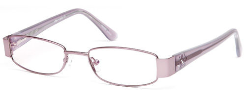Womens Thin Framed Jazzy Prescription Glasses in Matte Purple