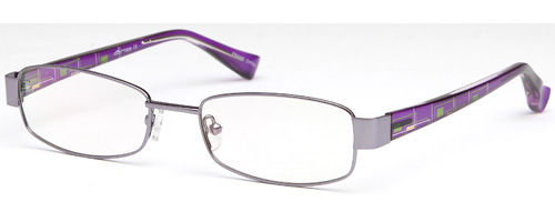 Womens Electric Daisy Prescription Glasses in Purple